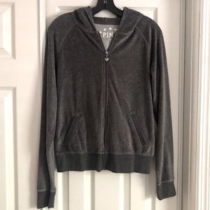 Pink Victoria’s Secrets Velour Full Zip